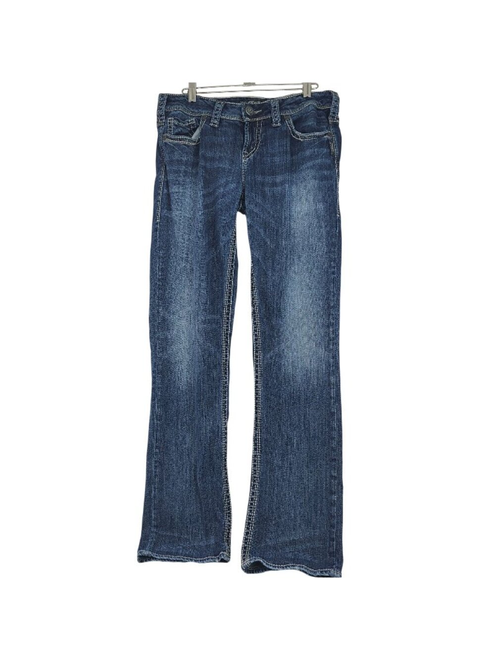 Silver Jeans Suki Straight Woman W30 L32 Medium Wash 30x32